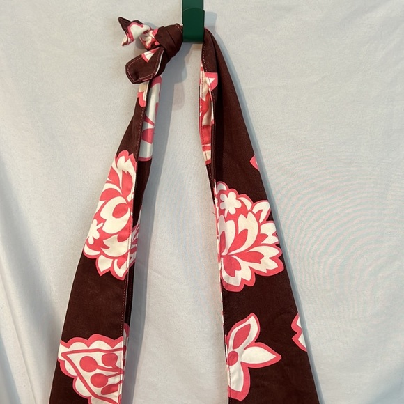 ROXY Y2K Style Pink Floral Tie Bag New with Tags Quirky Boho Purse Rare Find - Picture 6 of 8